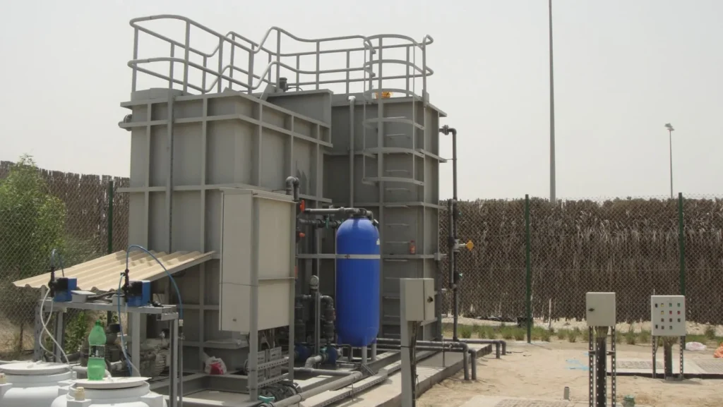 Industrial water treatment services in dubai